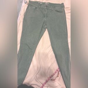 Universal Thread sage/ light Olive Skinny Jeans